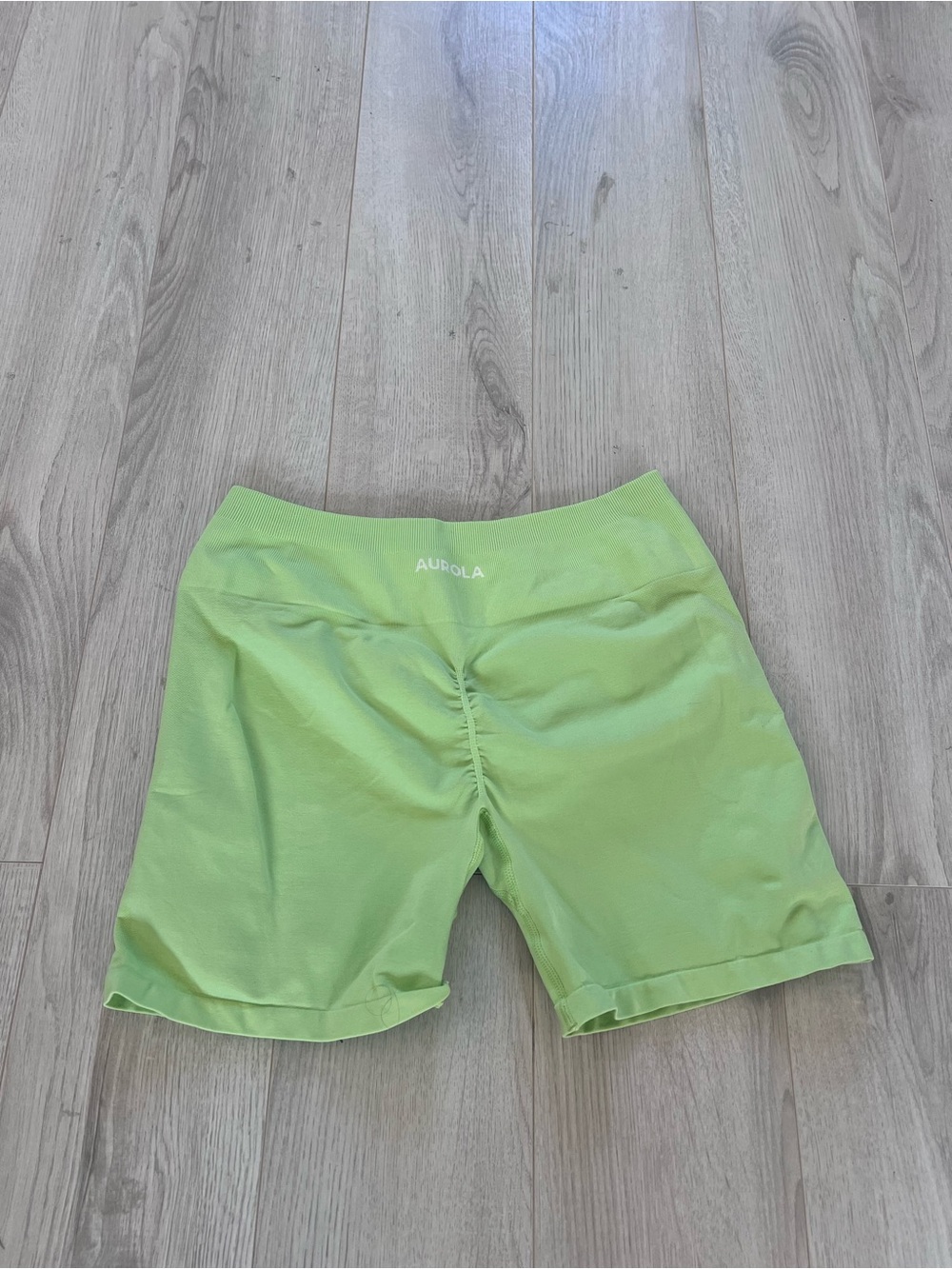 Lime Green Women’s Active Biker Shorts